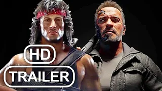 RAMBO Vs TERMINATOR Trailer Comparison 2020 Sylvester Stallone, Arnold Schwarzenegger 4K ULTRA