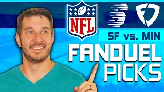 FanDuel NFL DFS Picks | 49ers vs. Vikings Week 7 | Monday Night Football