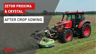 ZETOR PROXIMA & CRYSTAL - After crop sowing