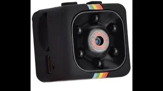 مراجعة شاملة اصغر كاميرا مراقبة   SQ11 mini DV Full HD camera full review