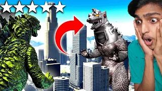 GTA 5 : GODZILLA vs MECHA GODZILLA !! MALAYALAM