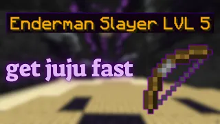 fastest way to unlock the juju shortbow(Hypixel skyblock)