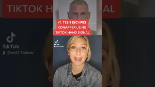 Teen uses TikTok hand signal to escape kidnapper & more | In the Loop | #shorts