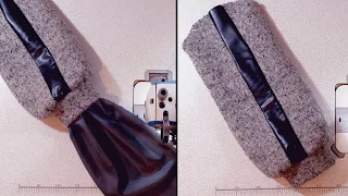 ❤️ With these techniques, you will find sewing sleeves easier than you think 💯 Lesson for beginners