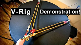 Demonstration of the "V-RIG" CLIMBING SYSTEM on the Ground - Practice Assembly Low & Slow!