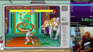 Street Fighter II World Warrior (Arcade/Normal) WR speedrun 10.19