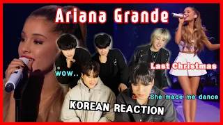 Korean React To Ariana Grande - 'Last Christmas' ! 😻🎄