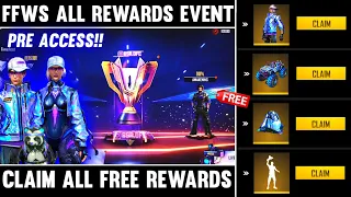 FREE FIRE NEW EVENT | 19 MAY NEW EVENT | FFWS ALL REWARDS FREE FIRE | FF NEW EVENT