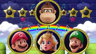 Super Mario Bros Movie Characters Play Minigames in Mario Party Superstars