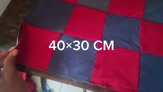 VENDE MUITO 🤑 TAPETE de RETALHOS Lindo Fácil e Rápido de Costurar PARA INICIANTES