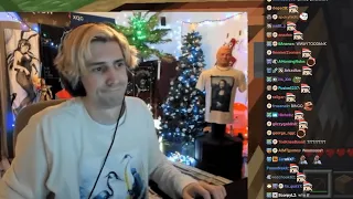 xQc and his schizo npc during minecraft runs