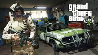 GTA 5 Zombie Apocalypse Mod #16 - BUILDING THE ULTIMATE ZOMBIE BATTLE VEHICLE!! (GTA 5 Mods)