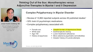 Thinking Out of the Box: Monotherapies versus Adjunctive Therapies in Bipolar I and II Depression