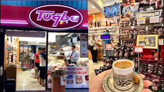 Турецкий кофе в Стамбуле. Вкусная лавка сладостей и подарков в Турции. Доступные цены.