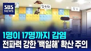 1명이 17명까지 감염…전파력 강한 '백일해' 확산 주의 / SBS