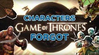 The Best Characters Cut From Game of Thrones