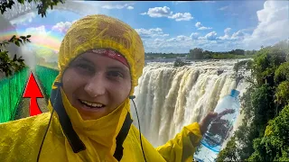 Нелегально пересек границу и попал на водопад Виктория. Замбия Африка.