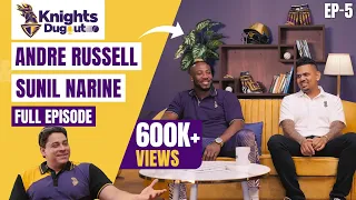 Knights Dugout Podcast Ep 5 | Andre Russell, Sunil Narine - Kolkata's Caribbean Knights | IPL 2024