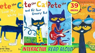 Pete the Cat I Love My White Shoes Read Aloud Collection | Four Groovy Buttons, Magic Sunglasses