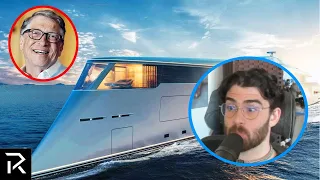 HasanAbi reacts to Inside Bill Gates? Hydrogen Powered Mega Yacht