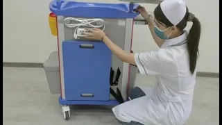 Medical Equipment Surgical Trolley For Emergency Room