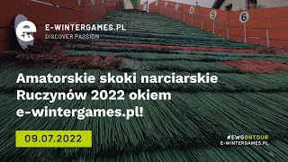 Amatorskie skoki narciarskie Ruczynów 2022 okiem e-wintergames.pl! 🔥