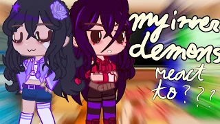 my inner demons react to aphmau funny moments//gacha_yannaxx// my inner demons//