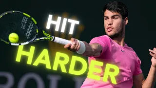 How To HIT HARD In Tennis! (without missing)