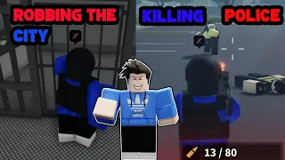 INTENSE CRIMINAL GAMEPLAY DESTROYED SEK COPS (WE BUILT A GANG)