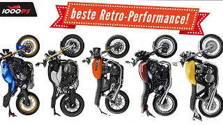 Top 5 Retro-Bikes mit moderner Performance