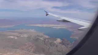 Full Lake Mead fly over from Logandale to Hoover Dam
