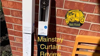 Walmart Mainstays Curtain Rod review (Year 2020)