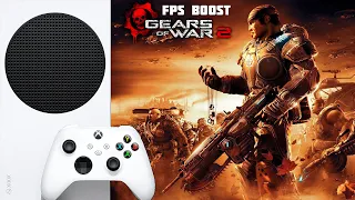 Gears of War 2 Xbox Series S FPS BOOST 1440P 60 FPS