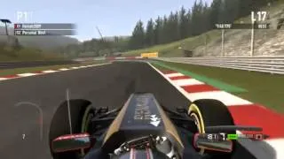 F1 2011 - Time Trial - Spa (F1 2011 PC Gameplay)