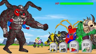 Rescue SUPERHEROES HULK Family & SPIDERMAN, DEADPOOL , VENOM : Returning from the Dead SECRET -FUNNY