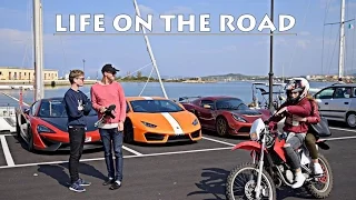 LIFE ON A SUPERCAR ROADTRIP: PRANK & CHALLENGE!!