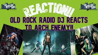 [REACTION!!] Old Rock Radio DJ REACTS to ARCH ENEMY ft. "Handshake with Hell" (Official)