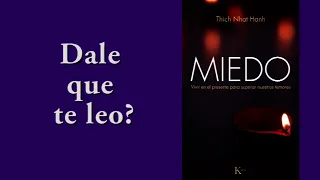 ❇️ 📚MIEDO: Vivir En El Presente Para Superar Nuestros Temores ✍️ Thich Nhat  Hanh. AUDIOLIBRO*🎧🎤✨