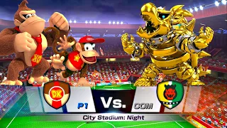 Mario Sports Superstars Football: Donkey Kong and Diddy Kong Conquer the Flower Cup