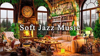 Soft Jazz Music for Stress Relief ☕ Cozy Coffee Shop Ambience with Relaxing Jazz Instrumental Music