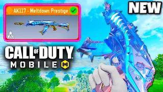 *NEW* LEGENDARY AK117 - MELTDOWN PRESTIGE 😍 (COD MOBILE)