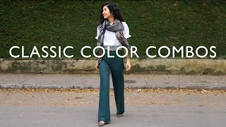 Classic Color Combinations That Always Look Chic - How To Wear Green