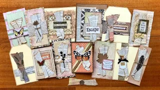 Really Simple Book Page Embellishments for Junk Journals