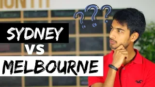 Sydney vs. Melbourne | Where to study in Australia | Melbourne Vibe