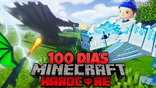 🔥 SOBREVIVÍ 100 DÍAS en un APOCALIPSIS de DRAGONES en MINECRAFT y esto es lo que sucedió...