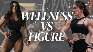 wellness vs figure | insane leg day with alexa snyder