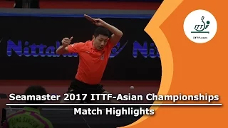 2017 Asian Championships Highlights: Xu Xin vs Jeong Sangeun (Team Final)