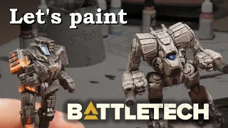 Lets Paint some Battletech Miniatures!
