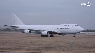 Dunyodagi yirik yuk tashuvchi Boeing 747 O‘zbekistonda