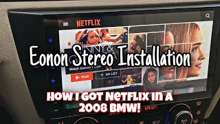 Eonon Stereo Installation e90/e92